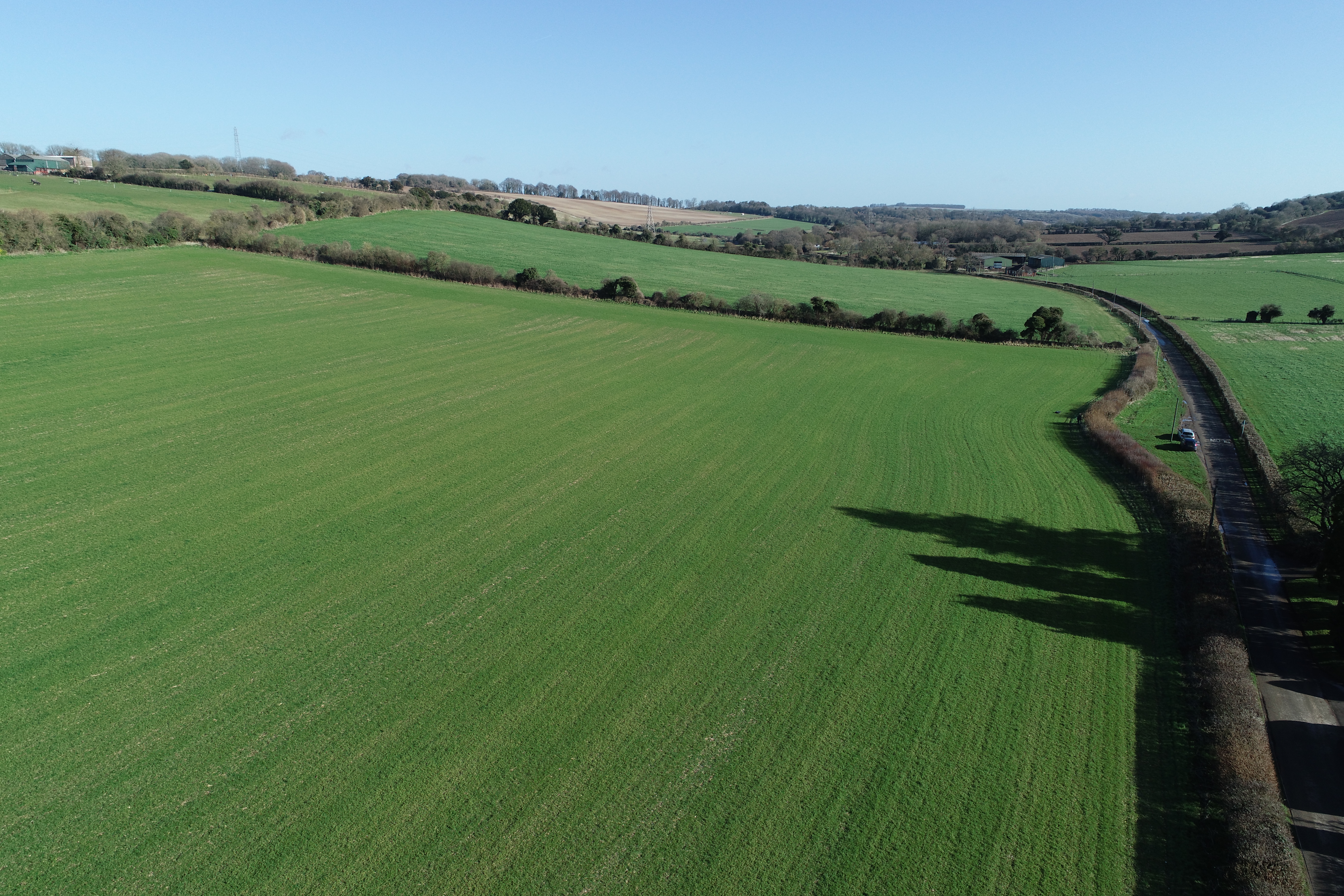 10.76 acres Land off Hensting Lane