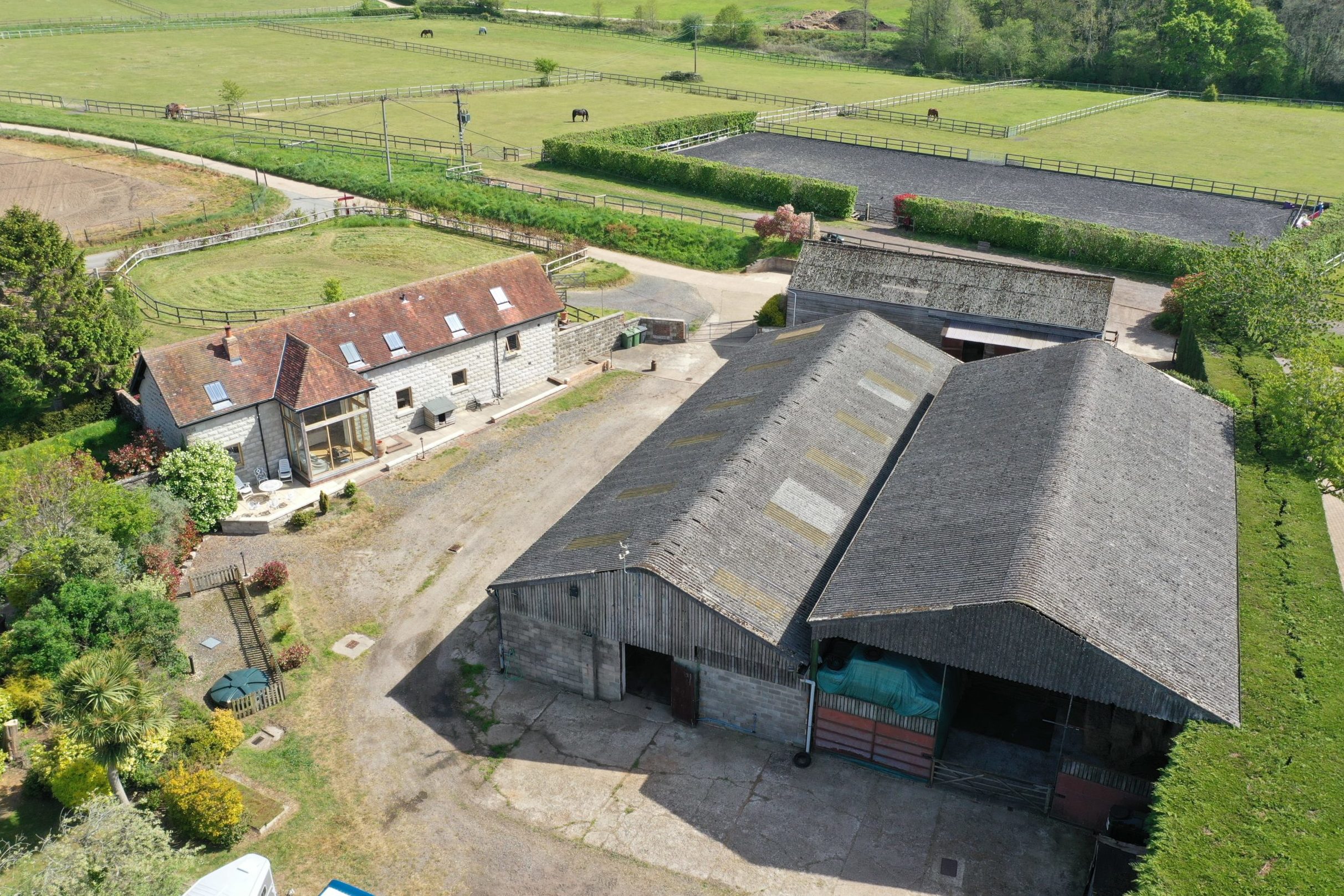 The Stone Barn and Bere Meadows