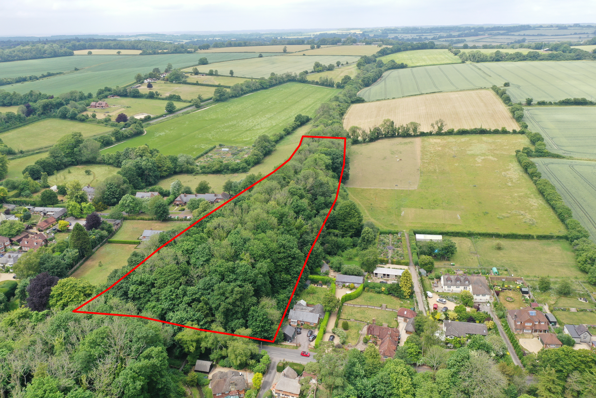 Section of Meon Valley Railway Line